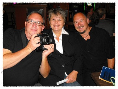 Karen with Swingcat and Ty Hughes(Editor or the NW Karaoke Guide and Live Entertainment Magazine that is referred to frequently.jpg