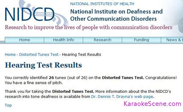 hearing test